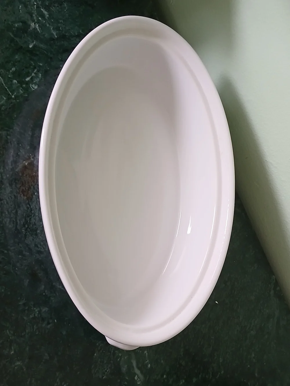 Royal Worcester White Covered Casserole with Orange Floral & Purple Vine Motif